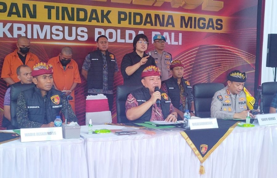 Polda Bali Bongkar Penyalahgunaan BBM Subsidi dengan Keuntungan Rp4,8 M, Dua Pelaku Ditahan