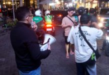 Polisi Buru Ojol Bonceng Dua Penumpang