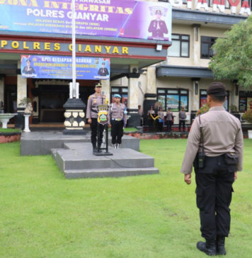 Polres Gianyar Gelar Operasi Cipkon Agung 2025 dengan Sejumlah Sasaran