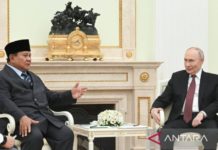 Presiden Prabowo Temui Putin di Istana Kremlin