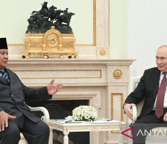 Presiden Prabowo Temui Putin di Istana Kremlin