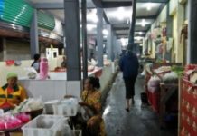 Retribusi Pasar Tradisional Tabanan Masih Jauh dari Target