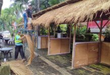 Stand Tenant Mulai Dipersiapkan di Area Catur Muka, 172 UMKM Berpartisipasi di Denfest 2025