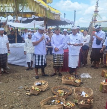Sucikan Roh Tersesat di Muara Tukad Unda, Tawur Agung Labuh Gentuh Digelar di PKB Klungkung