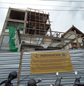 Sudah SP3, Pembangunan Gedung Empat Lantai di Tonja Dihentikan