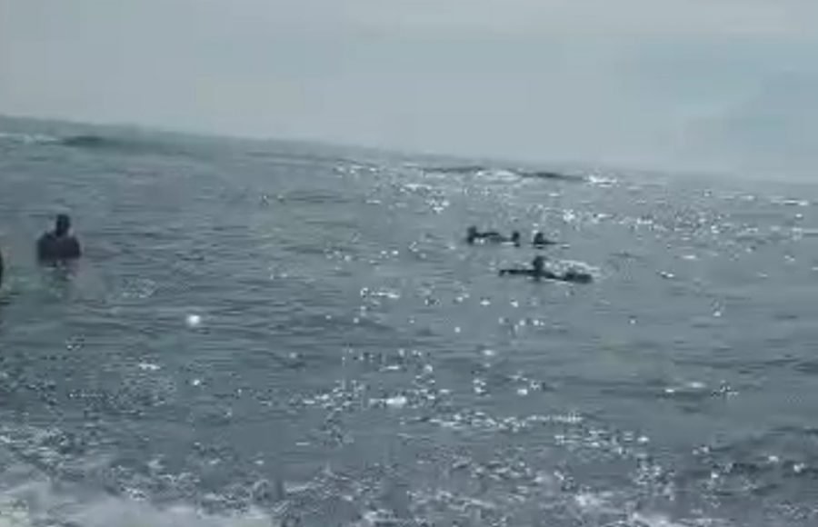 Terseret Arus di Pantai Cucukan Masceti Gianyar, Empat Remaja Berhasil Diselamatkan