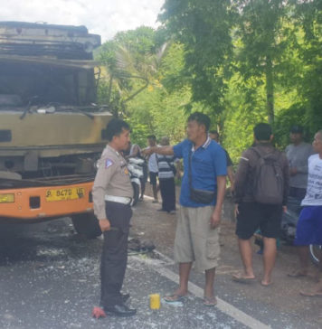 Tiga Kendaraan Terlibat Laka Beruntun di Pemuteran