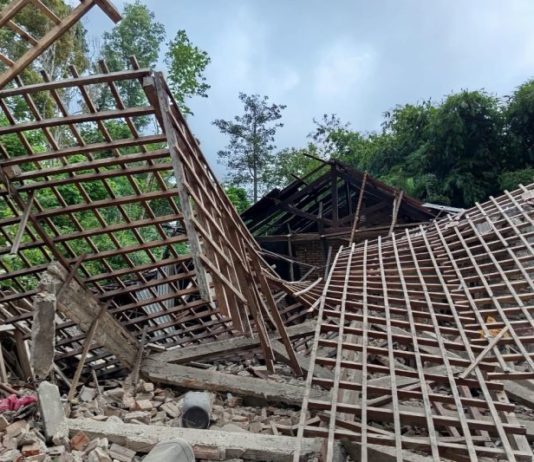 Tiga Rumah di Pacitan Hancur Akibat Ledakan, 4 Orang Luka-luka