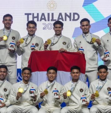Tim Beregu Putra Indonesia Pertahankan Emas SEA Games 2025