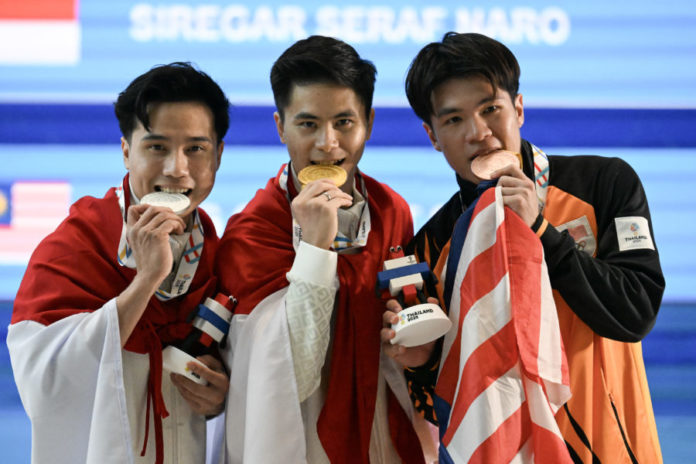 Tim Indonesia Jadi Juara Umum Di Cabor Wushu SEA Games 2025 1
