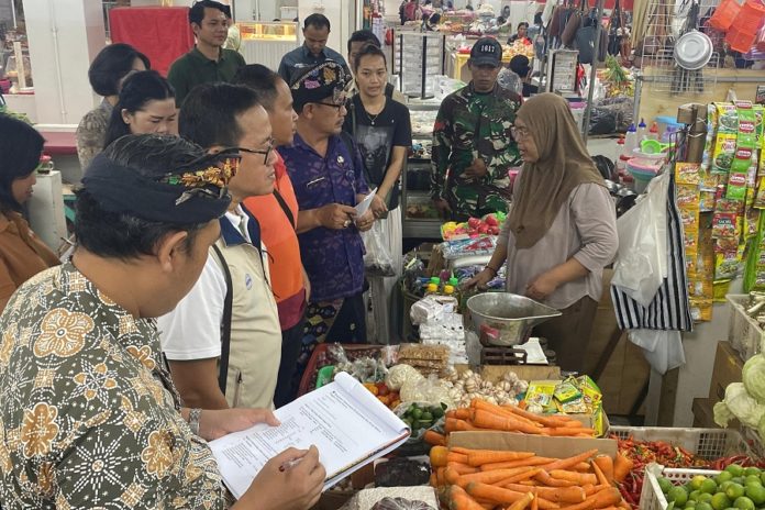 TPID Pantau Harga Di Pasar Umum Negara, Sejumlah Komoditas Alami Kenaikan 1