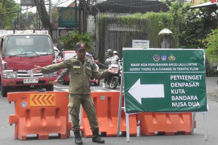 Uji Coba Rekayasa Lalu Lintas Di Kerobokan Kelod Mulai Dievaluasi 1