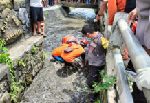 Warga Temukan Mayat Laki-laki di Saluran Irigasi Subak Gede Sukawati