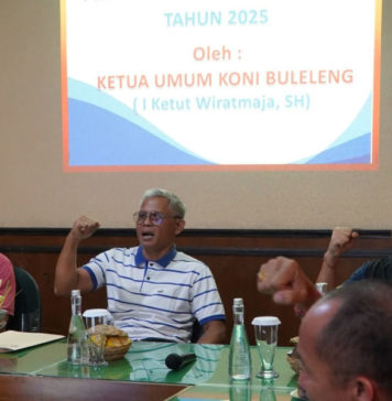 Wiratmaja Akhiri Kepemimpinan, Gede Supriatna Jadi Calon Tunggal Ketua KONI Buleleng