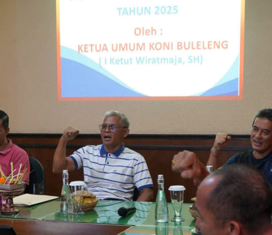 Wiratmaja Akhiri Kepemimpinan, Gede Supriatna Jadi Calon Tunggal Ketua KONI Buleleng