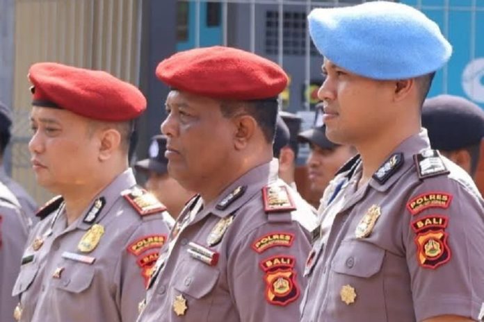 Awal 2026, Belasan Anggota Polres Bandara Ngurah Rai Naik Pangkat 1