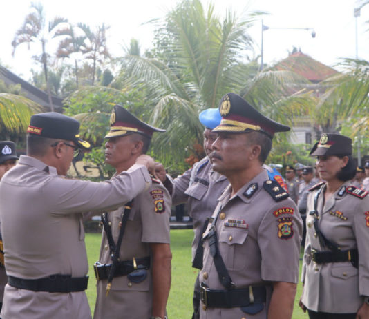 Awal Tahun, Empat Pejabat Utama Polres Bangli Diganti