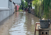 Banjir Kembali Terjadi di Denpasar, 16 Titik Terendam