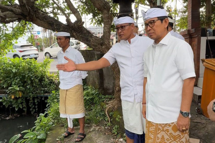 Bupati Badung Pantau Langsung Penanganan Banjir, Normalisasi Tukad Pungut Jadi Prioritas 1