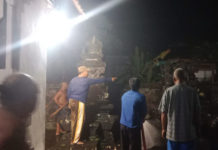 Diduga Akibat Kembang Api, Pura Puseh Jadi Desa Terbakar