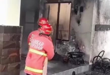 Diduga Panel Surya Bermasalah, Rumah di Pemogan Terbakar