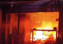 Diduga Gas Bocor, Bengkel di Panjer Terbakar