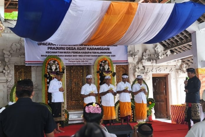 Dikukuhkan Bandesa Karangsari Periode 2026–2031, Muliastawan Komit Ajegkan Budaya Dan Kearifan Lokal 1