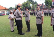 Empat Pejabat Utama Polres Buleleng Resmi Dimutasi