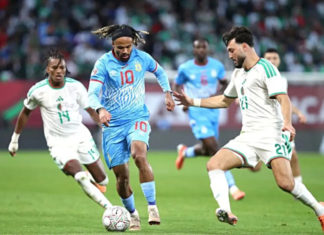 Gol Dramatis Menit Akhir Bawa Aljazair ke Perempat Final Piala Afrika
