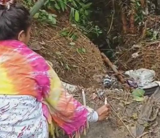 Hari Kedua Pencarian Ibu dan Balita Hanyut di Marga, Keluarga Gelar Prosesi Doa