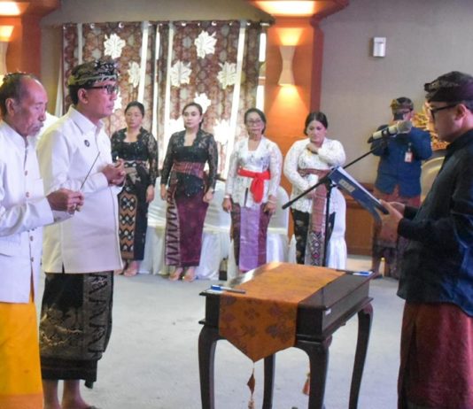 IGN Eddy Mulya Dilantik Jadi Sekda Kota Denpasar