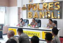 Jelang Idul Fitri, Polres Bangli Siapkan Operasi Keselamatan Agung 2026