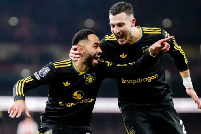 Matheus Cunha Bawa Manchester United Taklukkan Arsenal 1