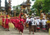Ribuan Krama Padati Pura Dalem Puri, Upacara Nyenuk Jadi Puncak Syukur Karya Agung