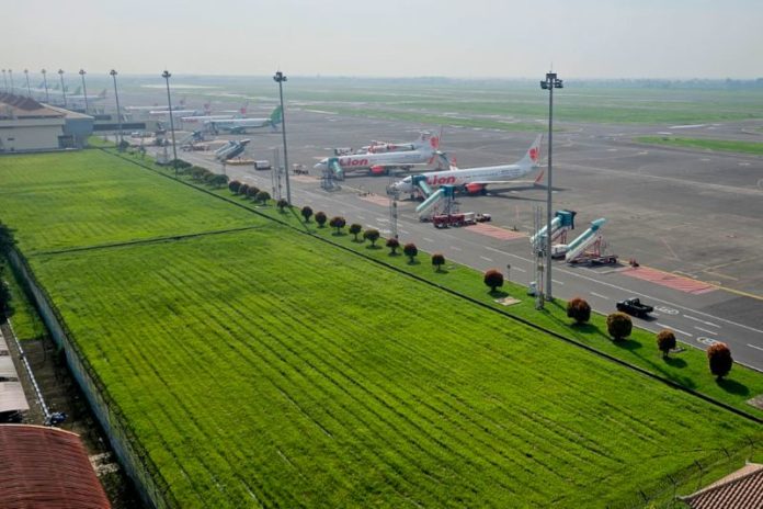 Puting Beliung Sempat Ganggu Operasional Bandara Juanda 1