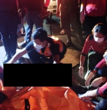 Serempet Pejalan Kaki, Pemotor Jatuh dan Meninggal Ditabrak Mobil