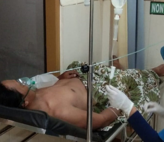 Tersengat Listrik Jaringan PLN, Pekerja Bangunan di Seririt Dilarikan ke Rumah Sakit