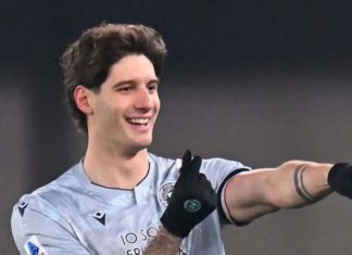 Udinese Tampil Efektif, Tekuk Hellas Verona di Bentegodi