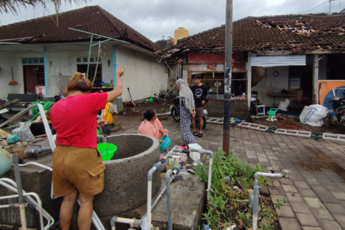 Warga Terdampak Puting Beliung Di Denpasar Dibantu Kebutuhan Dasar Dan Huntara 1