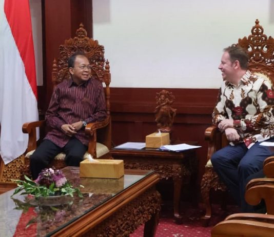 Gubernur Bali Terima Audiensi Wakil Dubes Inggris, Perkuat Kerja Sama Pariwisata-Transportasi