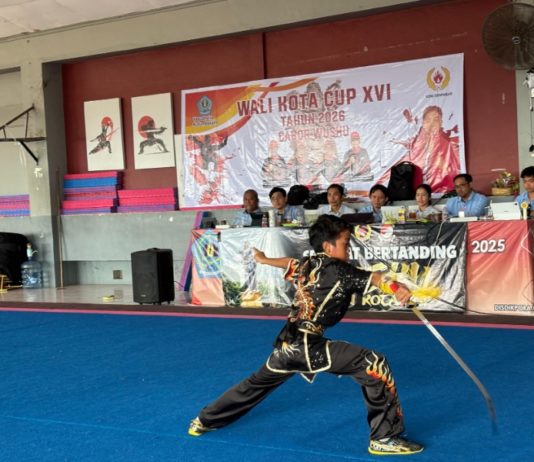 95 Atlet Wushu Bertarung di Wali Kota Cup 2026