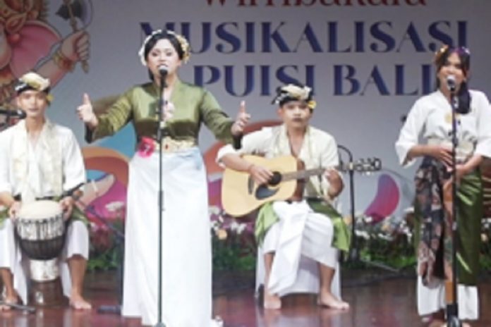 Agenda Bulan Bahasa Bali 17 Februari 2026, Wimbakara Musikalisasi Puisi Bali 1