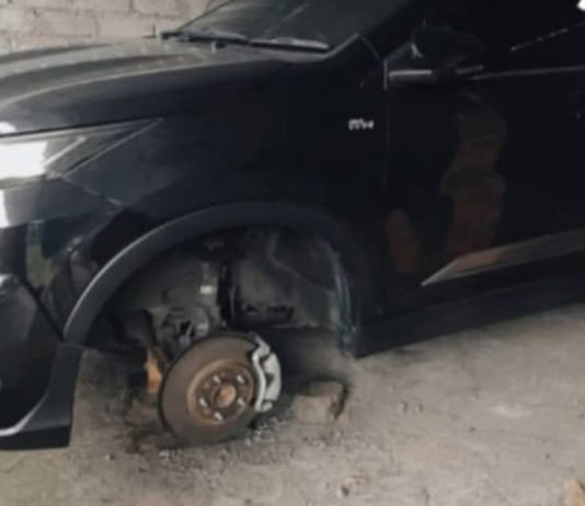 Aksi Pencurian Roda Mobil di Anggungan, Korban Rugi Belasan Juta Rupiah