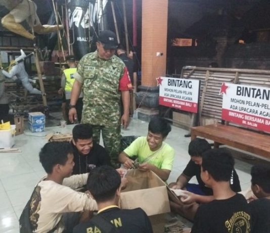 Aparat Antisipasi Minum Miras Hingga Gesekan saat Pangerupukan