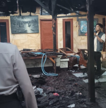 Bale Dangin Milik Warga Banjar Budaga Terbakar, Diduga Ini Penyebabnya
