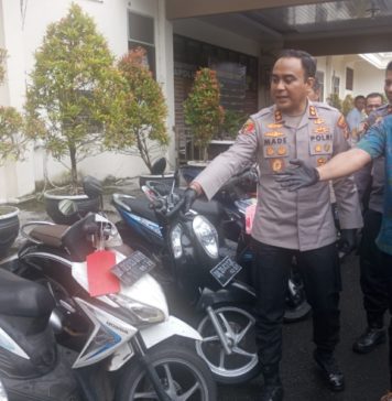 Dua Bulan, Polres Karangasem Tangkap Belasan Tersangka Pencurian