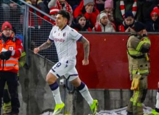 Gol Kilat Santiago Castro Bawa Bologna Curi Kemenangan di Markas Brann
