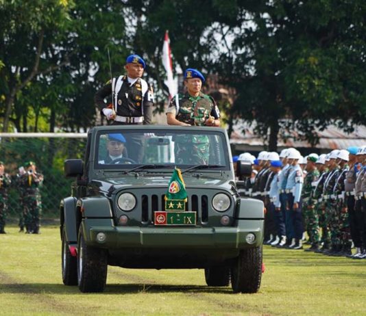 Kodam IX/Udayana Gelar Gaktib dan Yustisi Polisi Militer TNI