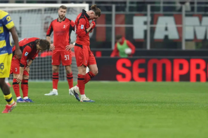 Milan Dikalahkan Parma, Tak Beranjak Dari Posisi Kedua Klasemesn Serie A 1