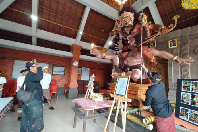 Penilaian Ogoh Ogoh Badung Dimulai, Disbud Temukan Sejumlah Karya Belum Rampung 1